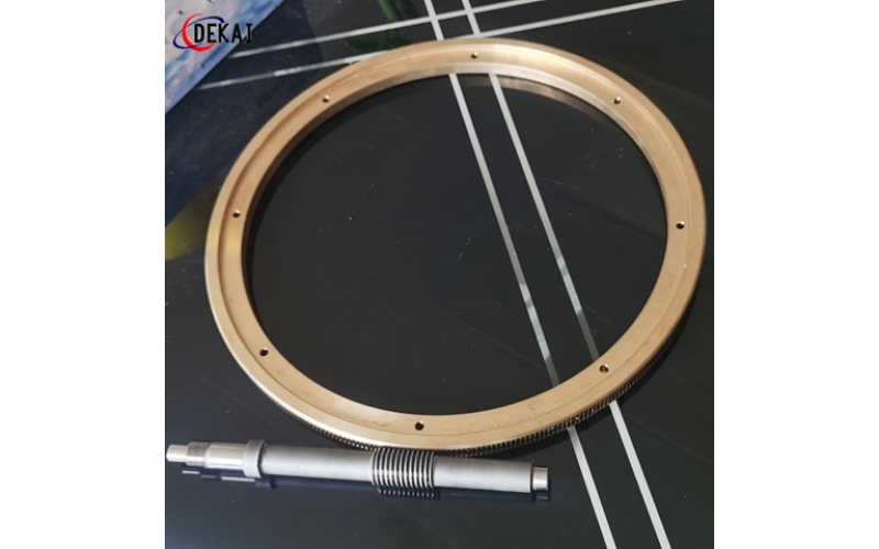 數(shù)控轉(zhuǎn)臺分度蝸輪精密雙導程蝸桿副